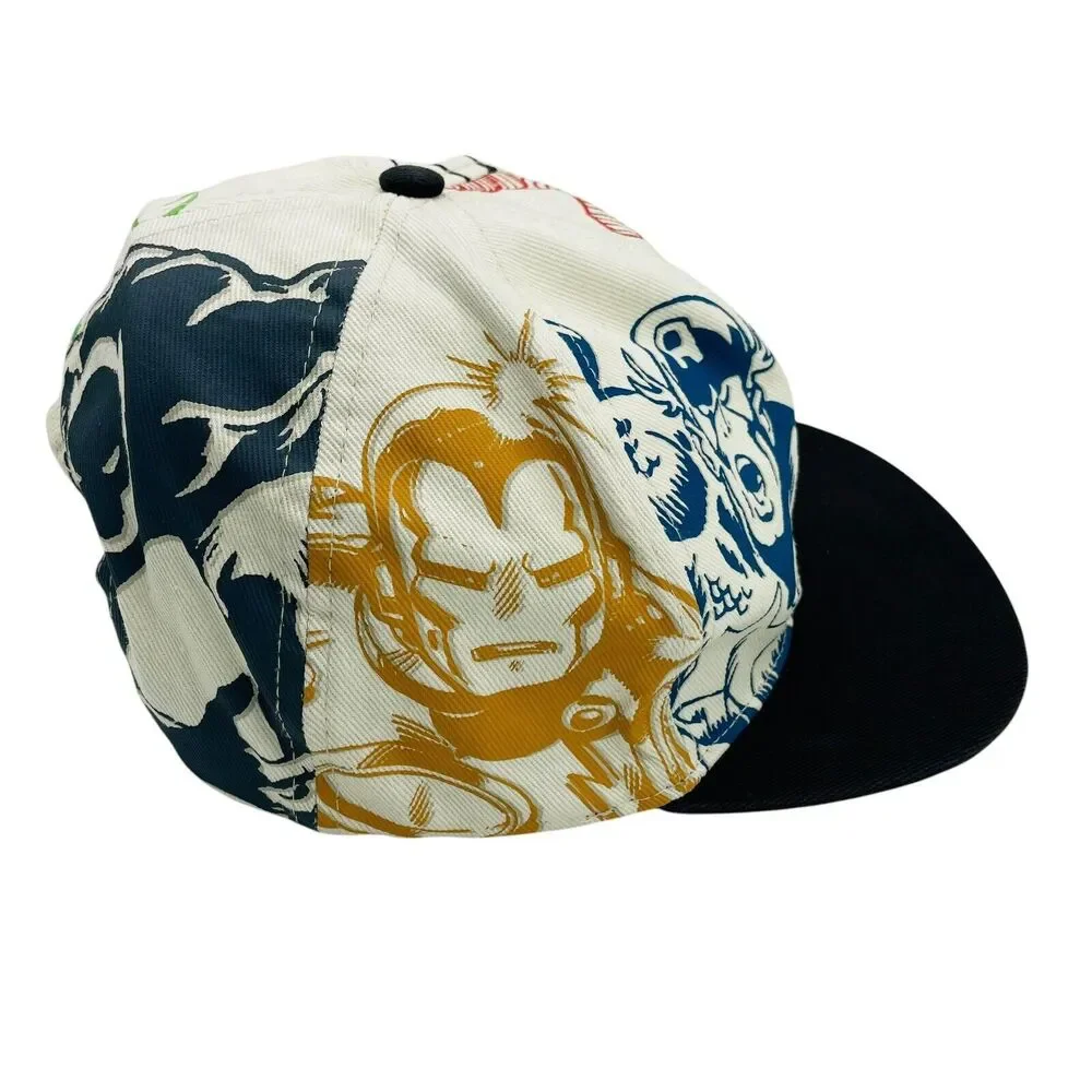 Marvel Legend Disney Parks Hulk Spider-Man Snapback Cap Adjustable Youth Hat